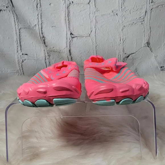 GIRLS Youth Water Shoes Aqua Socks Pull On Sandals Beach Summer Vacation Slip On - Picture 2 of 9